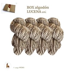 BOX ALGODON LUCENA 600GRS en 4 madejas (150grsc/u)/ BLEND UNICO! en internet