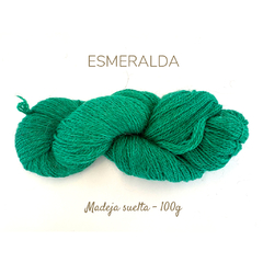 LLAMA VALLE FINGERING MADEJAS teñidas SUELTAS (100GRS) - Texandes. lanas