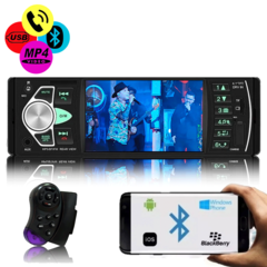 Som Automotivo Mp5 Player Tela 4 Fm Usb Aux Controle Carro