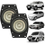 Par Alto Falante 4x6 70w Rms 4ohms S10/blazer/kadett