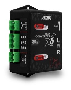 Conversor Remote Auxiliar Rca Ajk X6 Clean Áudio Antirruídos - comprar online