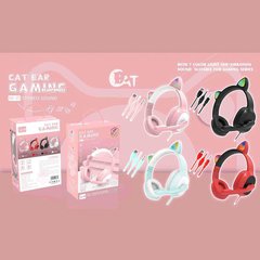 Fone De Ouvido Infantil Headset Gatinho Microfone P2 Led Rgb - loja online