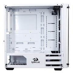 Gabinete Gamer Redragon Wheeljack Vidro Sem Fans Branco - Orion eShop | Informatica, Automotivo, Microfones