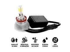 Kit Lampada Led H13 3d 32w 6000k 7200 Lumens Super Branca - comprar online