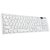 Kit Teclado E Mouse Sem Fio Combo Bk-s1000 Branco Exbom - comprar online