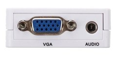 Adaptador Conversor Vga Para Hdmi Com Áudio 1280x1024 - comprar online