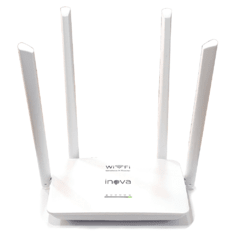 Roteador Inova 300 Mbps Branco Rou 6011 Wifi 4 Ant 110/220v na internet