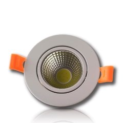 6 Spot Led Direcionável Com Fonte Redondo Teto Sanca Gesso - comprar online