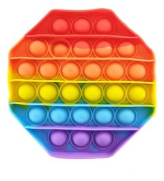 Pop It Figet Toy Fidgets Toys Redondo Anti Stress Estresse Coração Brinquedo Octógono na internet