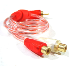 Cabo Y Rca Blindado 1m X 2f Vermelho Stetsom - Orion eShop | Informatica, Automotivo, Microfones