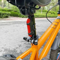 Farol Traseira Lanterna Luz Led Sinalizador Bicicleta Usb Vm - Orion eShop | Informatica, Automotivo, Microfones