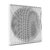 Imagem do 18 Caixa Leson Quadrada Branca Embutir Gesso Som Ambient 70w