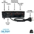 RECEIVER LESON LS600W-PRO + 2 ARAND QUAD BRANCA /2ARAQUAD1 - loja online