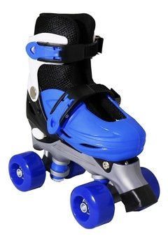 Patins Roller Infantil Menino Menina 4 Rodas + Kit Proteção