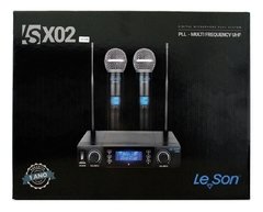 Microfone Lsx02 Digital Dual System Leson na internet