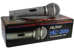 microfone prata mc200