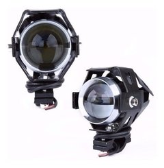 Par Farol Milha Ultra Led U5 Auxiliar Moto U5 Xenon Otimo - comprar online