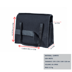 Bolsa Organizadora De Porta Mala Gm Corvette Preto - comprar online