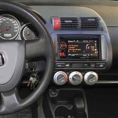 Imagem do Central Gps Android Honda Fit 04/08 Bluetooth Espelhamento