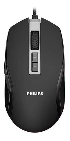 Mouse Gamer Philips Rgb 3000 Dpi + Mousepad Emborrachado LoL