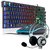 Kit Teclado E Mouse Exbom  Bk G 550 + Headfone Microfone