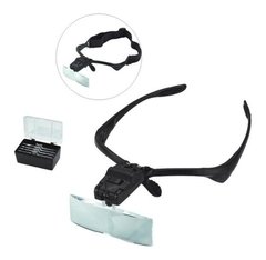 Lupa De Cabeça Oculos Profissional 5 Lentes Aumento Luz Led - Orion eShop | Informatica, Automotivo, Microfones