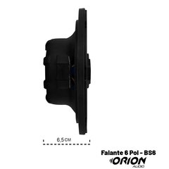 Par De Falantes Tsr Orion 6 Polegadas 110w Rms + Antena Som Automotivo - loja online