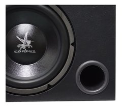 Caixa Som Amplificada 8 Pol 200W RMS Automotiva Subwoofer - loja online