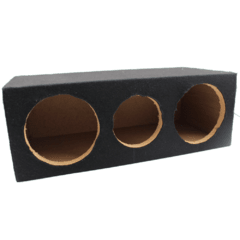 CORNETEIRA 2X1 2 DRIVER 1 TWEETER CARPETE PRETO - comprar online