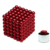 Neocube Cubo Magnetico 216 Esfera Ima Neodimio 5mm Vermelho