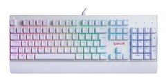 Teclado Gamer Redragon Kala K557w Rgb Branco Switch Blue