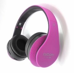 Headfone Bt  Fm / Cartão Sd Super Bass Hf-400bt Exbom Rosa na internet