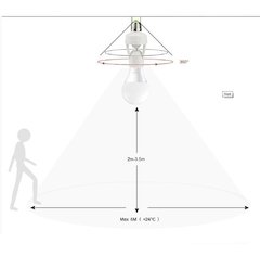 Kit 6 Soquete Sensor De Presença Bocal E27 Movimento 360º - loja online