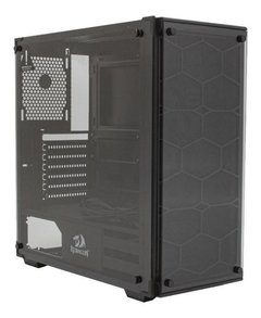 Gabinete Gamer Redragon Wheeljack Preto Vidro 4 Fans Rgb - comprar online