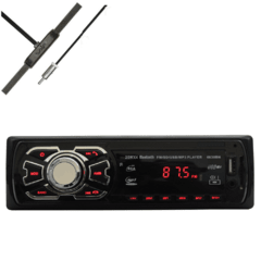 Som Automotivo Radio Fm Usb Mp3 Pen Drive Sd Aux +antena Fm