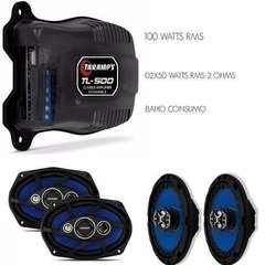 Kit Auto Falante 6 Pol + 6x9 Orion 220 Watts + Taramps Tl500