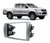 MOLDURA 2 DIN PRATA HILUX SRV 12 A 16 EPX 286