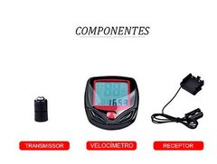 Kit Bike Lanterna Led  Com Buzina + Velocimetro Com Sensor - comprar online