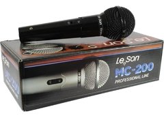 microfone preto mc200