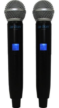 Microfone Lsx02 Digital Dual System Leson