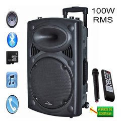 Caixa De Som Grasep D-bh3201 Bt 100w Rms - Rádio Fm - comprar online