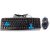 Kit Teclado Abnt2 1000 Dpi Pc Notebook + Mouse Gamer X7 Led