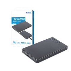 Case Gaveta Hd Sata Notebook Pc 2.5 Bolso Usb 2.0 Externo