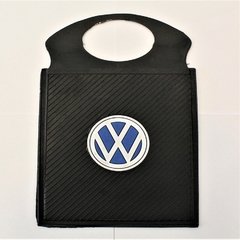 Lixeira Para Carro Modelo Luxo Borracha Com Logo Volkswagen