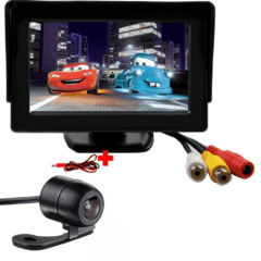 KIT RADIO MP3 BT + TELA FIXA 4,3 + CAMERA RÉ BORBOLETA - Orion eShop | Informatica, Automotivo, Microfones