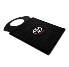 Lixeira Para Carro Modelo Luxo Borracha Com Logo Toyota