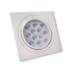 Kit 6 Spot Led Quadrado Direcionável Branco Teto Gesso Sanca - Orion eShop | Informatica, Automotivo, Microfones