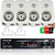 Kit Som Ambiente 1002 Bt Control+ 4 Caixas Parede Branca 55w