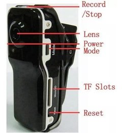 Mini Dv Filmadora Hd Câmera Espiã Com Detector De Voz na internet