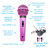 Microfone Profissional Com Fio Cardióide Leson Sm58 P4 Rosa - comprar online
